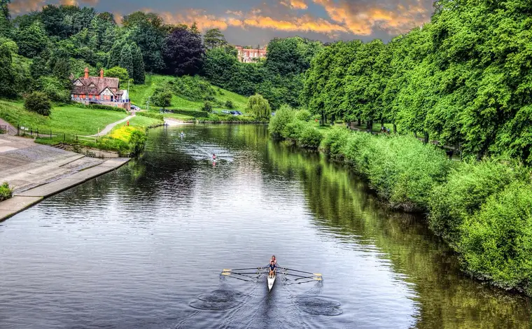 Shrewsbury town centre